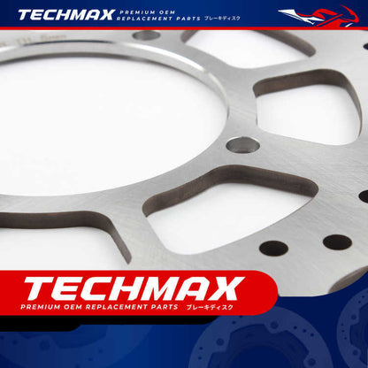 Techmax Brake Disc for Kawasaki GTR1400 07-21 Rear Brake Disc Rear Disc Brake