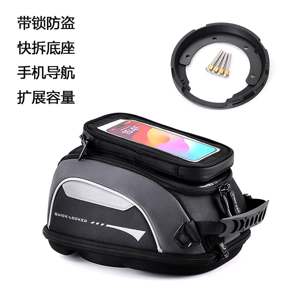 CUCYMA for Motorcycle Quick Release Fuel Tank Bag Multistrada 950 1200 S Travel Modification