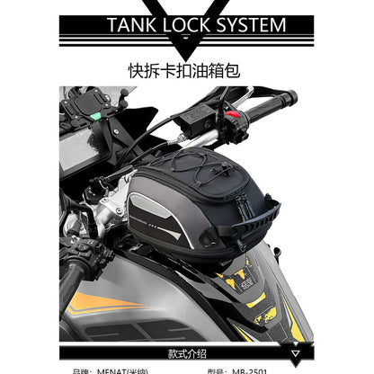 CUCYMA Motorcycle Quick Release Anti-theft Tank Bag for VOGE DS900X Accessories Motorcycle Tank Bag
