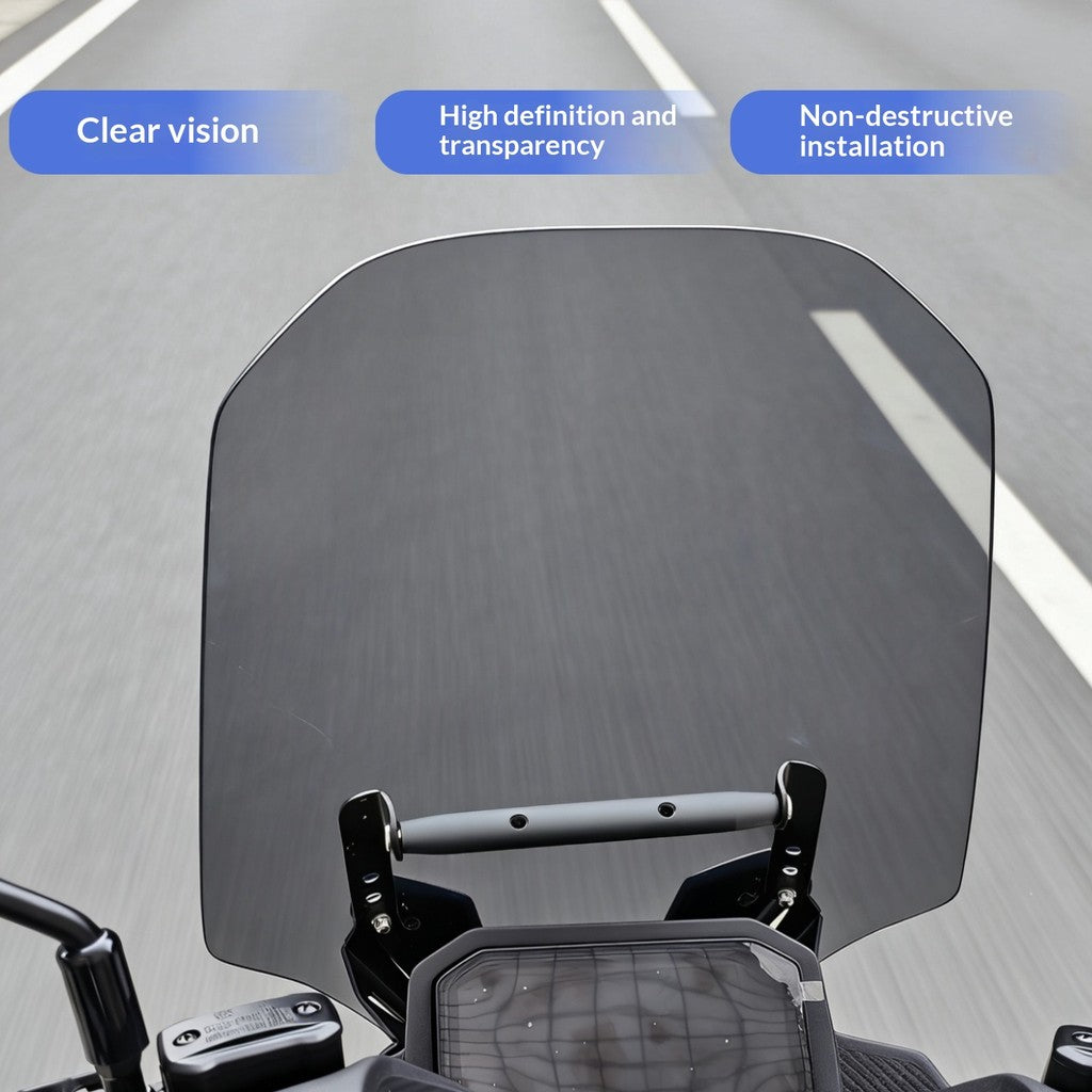 TFS VOGE SR150R Windshield Xmax Style Design Windscreen SR150R Deflector Motorcycle Windshield