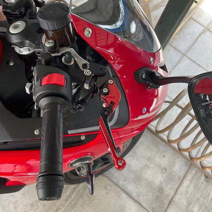 QJMOTOR SRK450RD SRK250RD SRK600RC Brake Clutch Lever Handlebar Foldable Extendable Motorcycle Parts