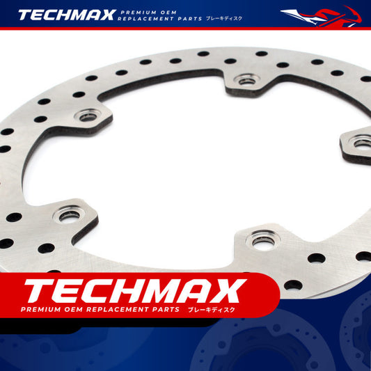 Techmax Brake Disc for BMW C650GT C650sport 12-21 Years Front and Rear Brake Disc
