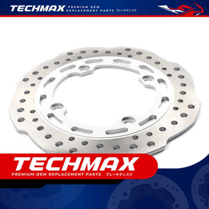 Techmax Brake Disc for Honda CRF1000L Crf1000adv Crf11000L Rear Brake Disc (CRF1100ADV CANNOT)